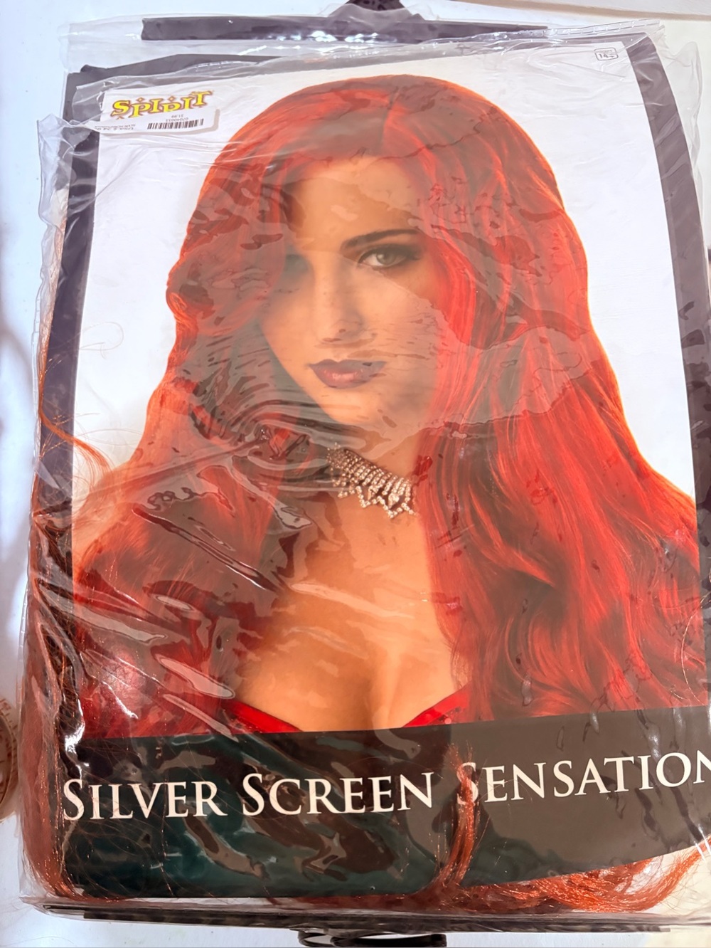 Spirit Vibrant Red Long Wavy Women's Wig